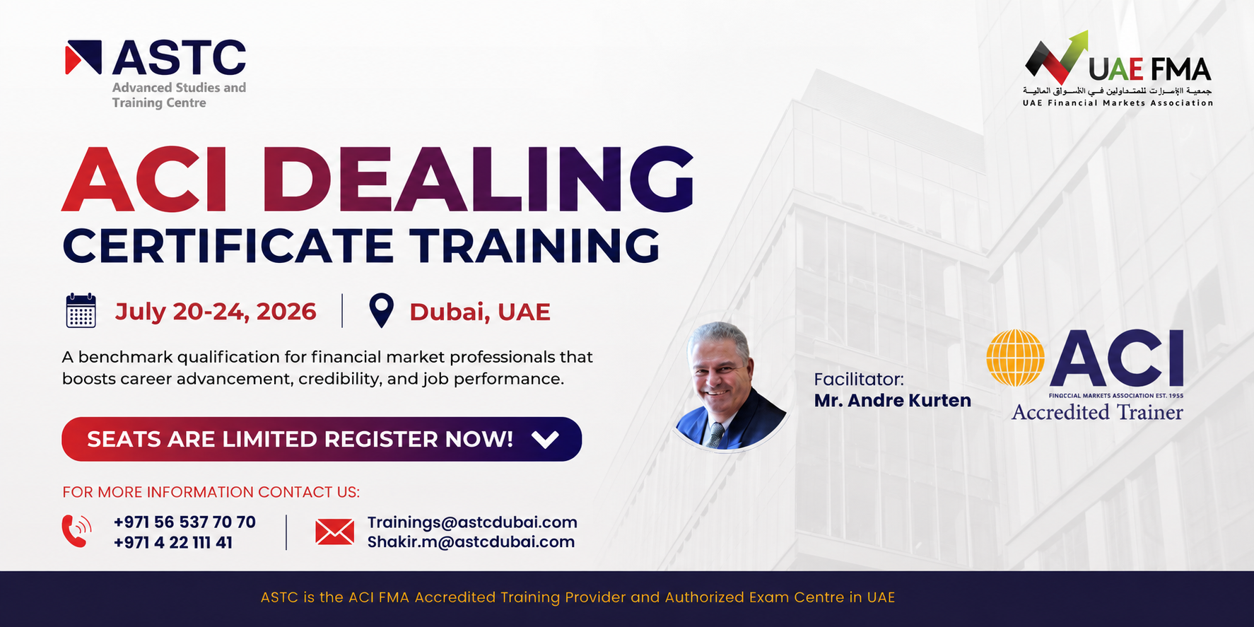 ACI Dealing Certificate Training – New Version
